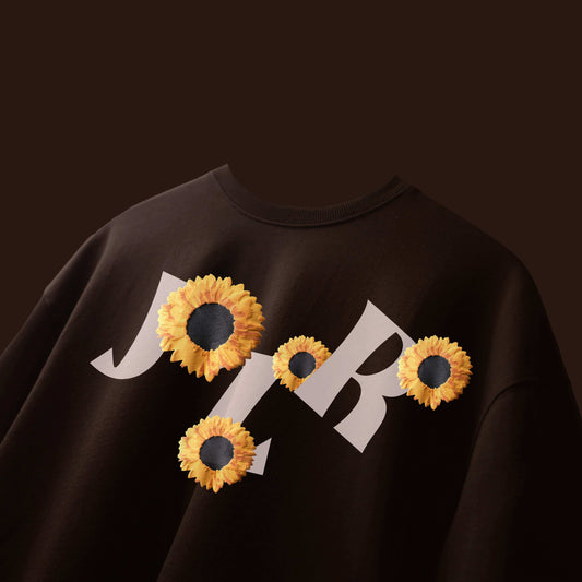 BROWN SUNFLOWER T-SHIRT