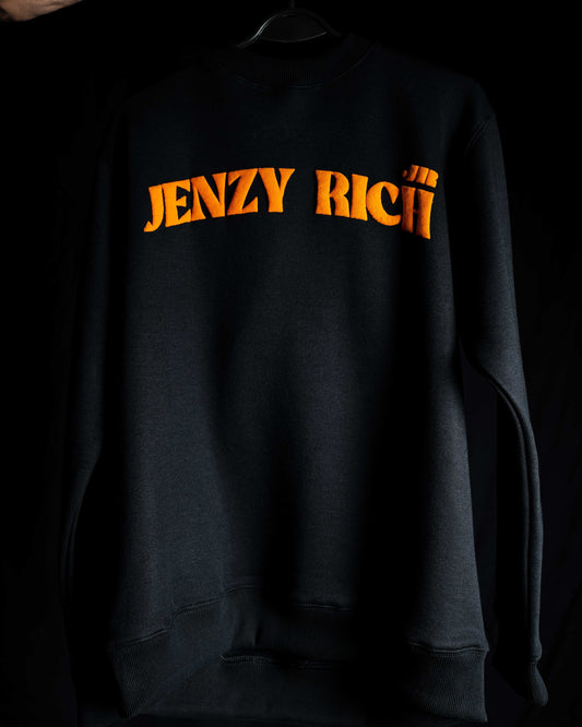 Jenzy Rich Royal Tiger Puffed Print Premium Sweatshirt (Unisex)