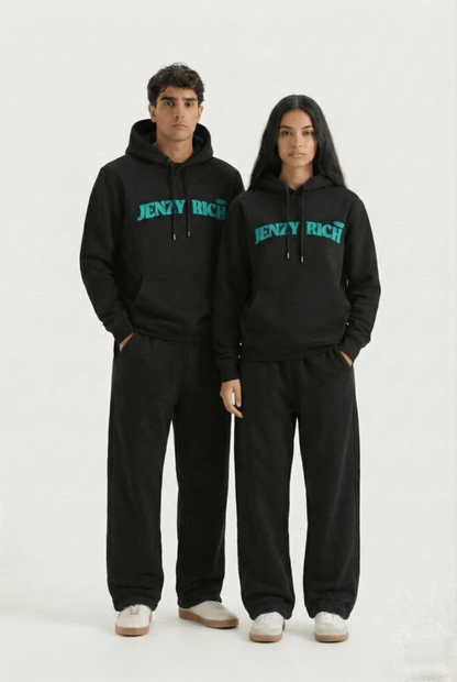 Green Dragonfly Puffed Print Premium Track Suit (Unisex)