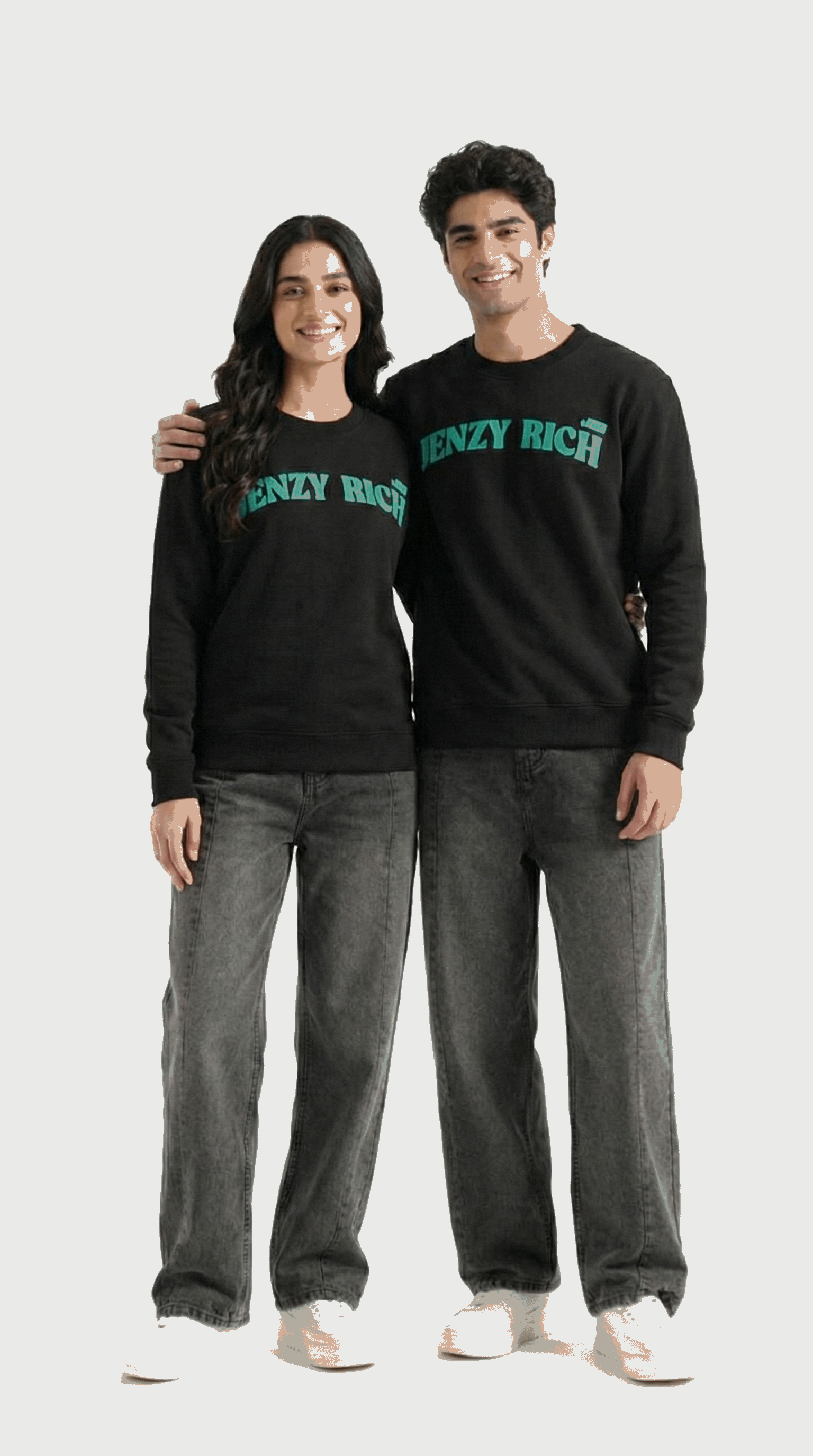 Dragon Fly Puffed Print Premium Sweatshirt (Unisex)