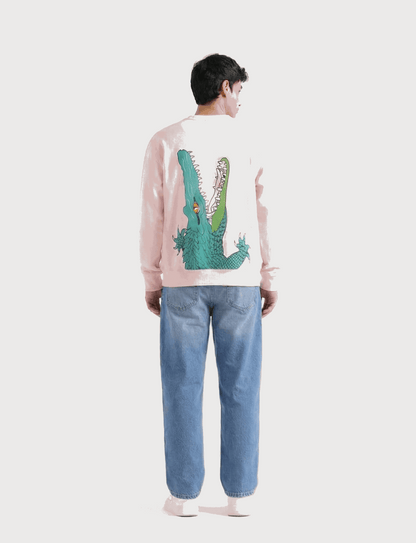 Alligator Puffed Print Premium Sweatshirt (Unisex)