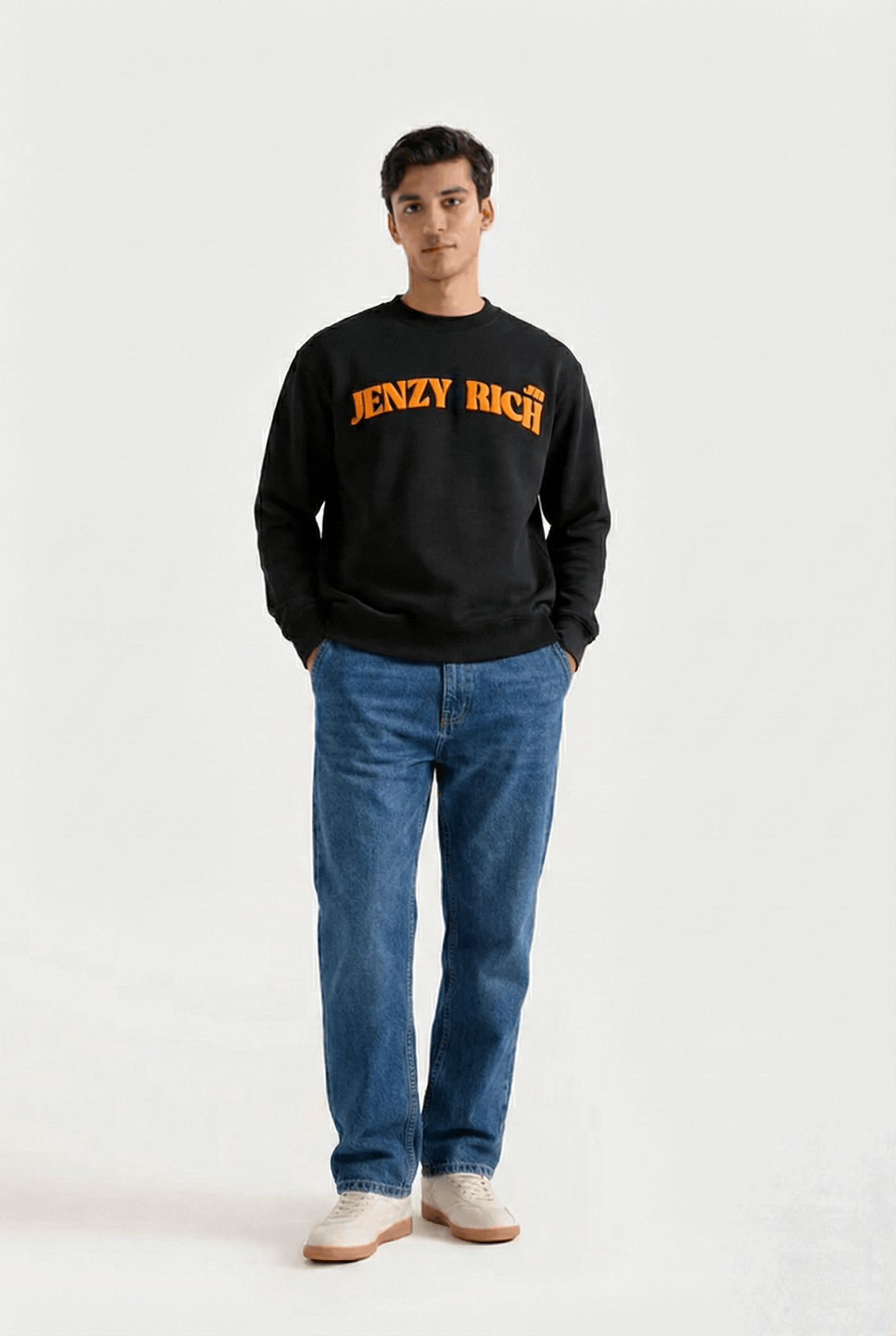 Tiger Puffed Print Premium Sweatshirt (Unisex)