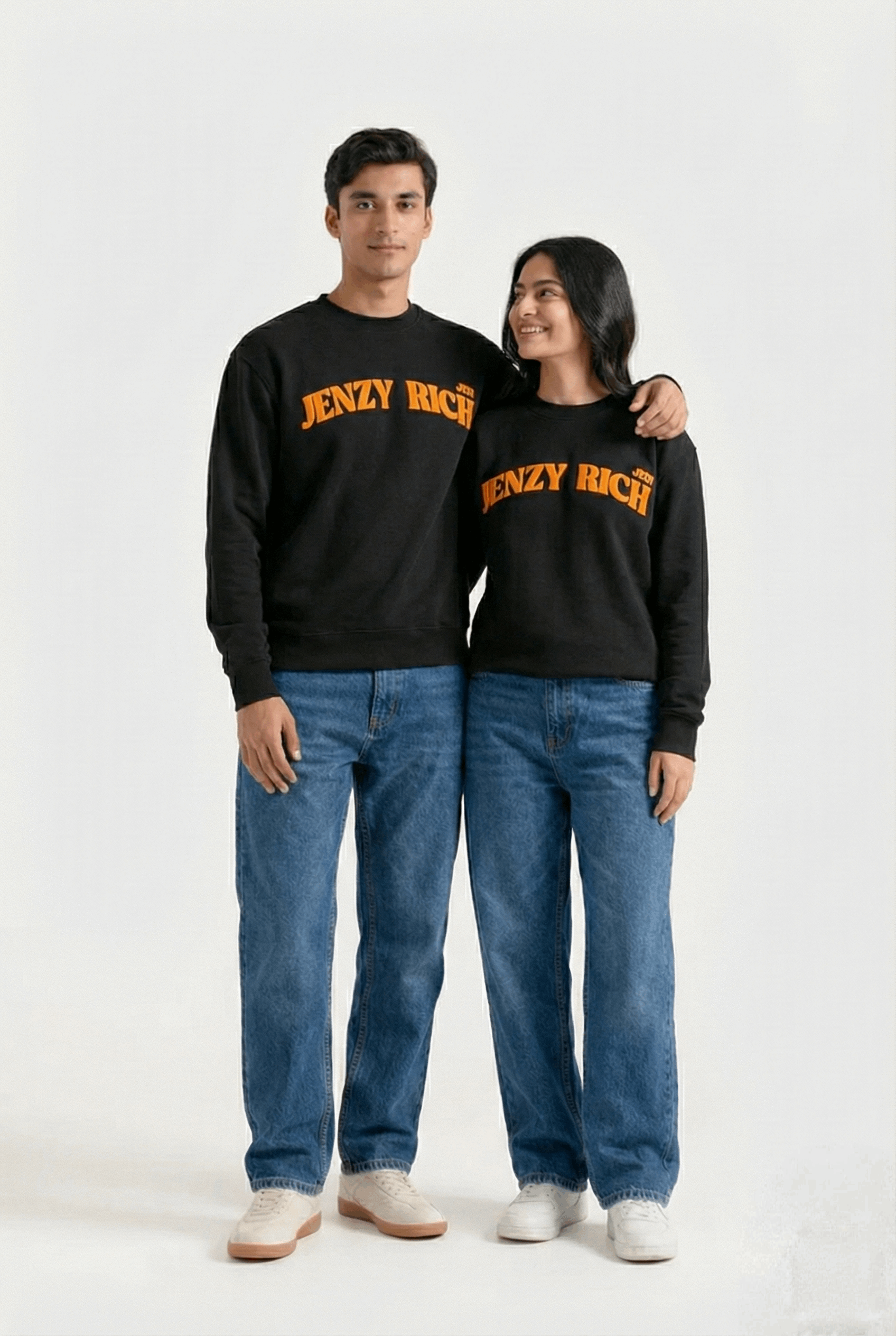 Tiger Puffed Print Premium Sweatshirt (Unisex)
