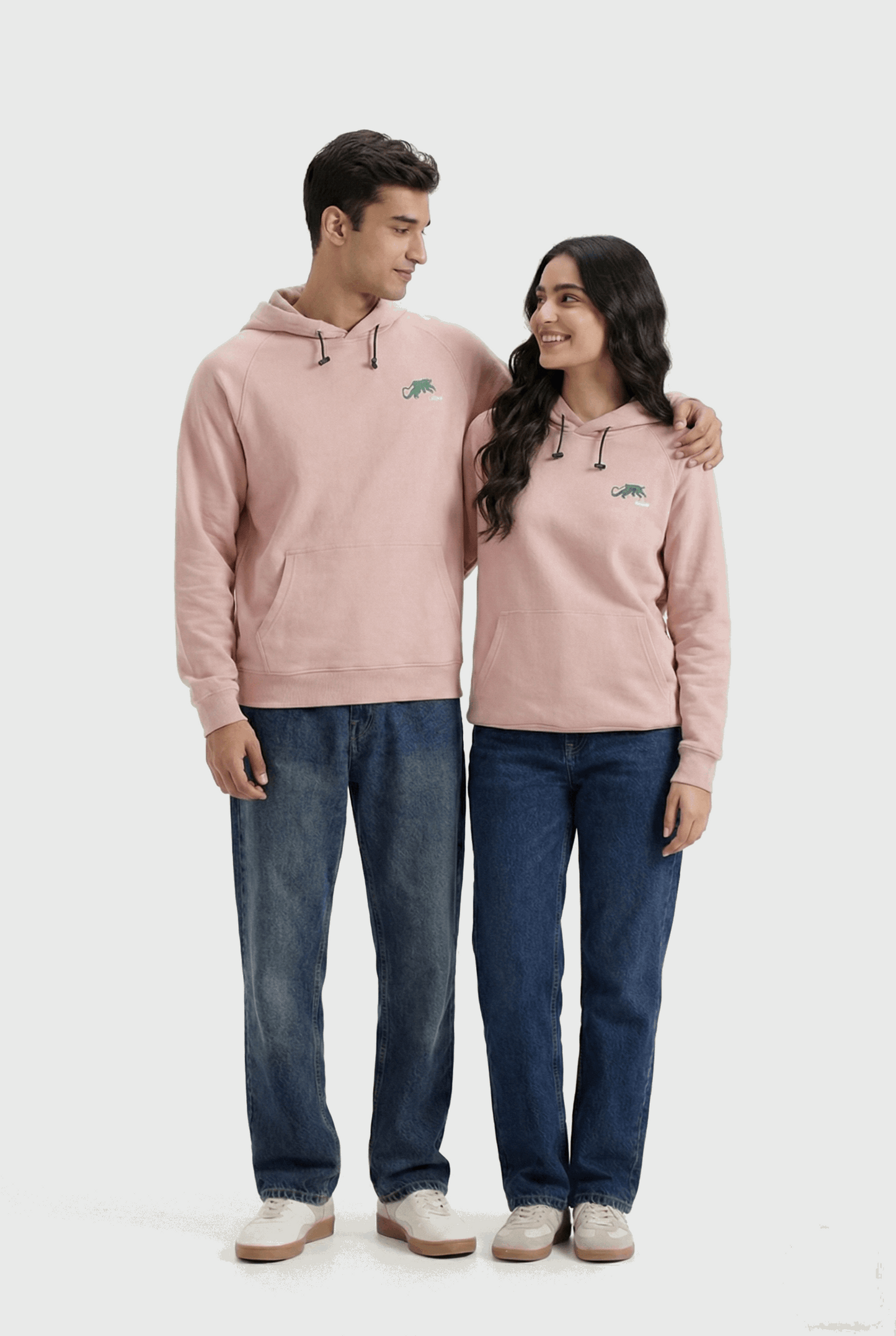 Crocodile Dragonfly Puffed Print Premium Hoodie (Unisex)