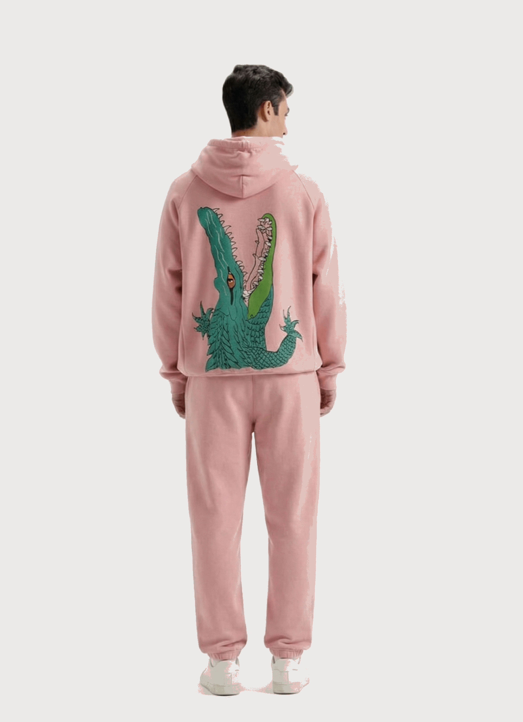 Crocodile Puffed Print Premium Track Suit (Unisex)