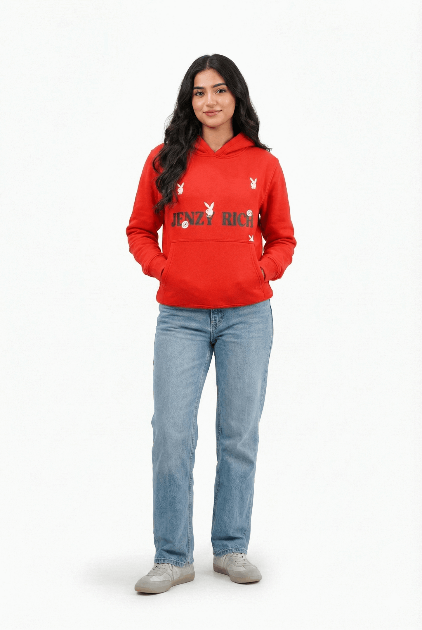 Unconditional Love Puffed Print Premium Hoodie (Unisex)