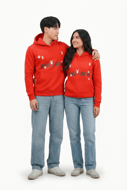 Unconditional Love Puffed Print Premium Hoodie (Unisex)