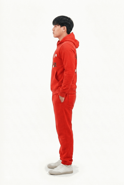 Unconditional Love Puffed Print Premium Track Suit (Unisex)