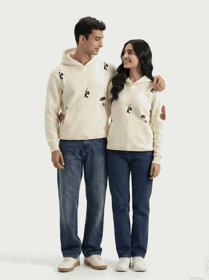 Butterfly Puffed Print Premium Hoodie (Unisex)