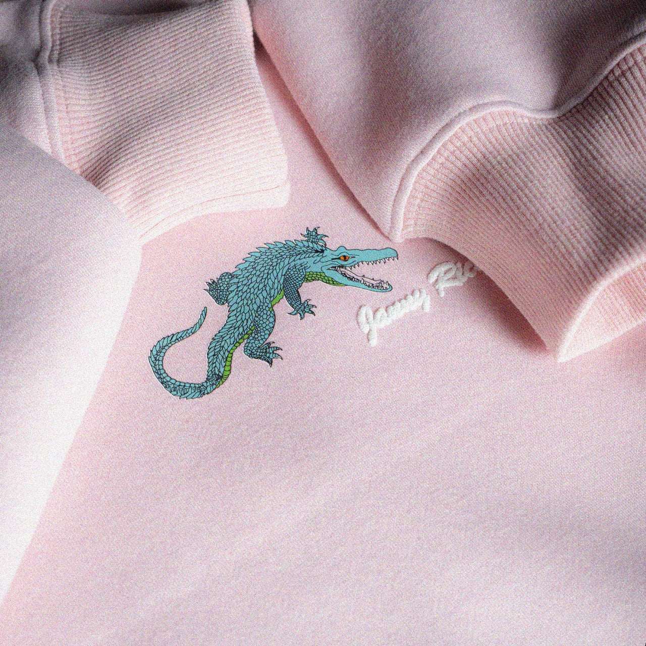 Alligator Puffed Print Premium Sweatshirt (Unisex)