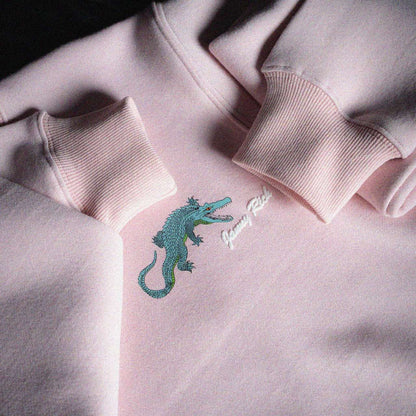 Alligator Puffed Print Premium Sweatshirt (Unisex)