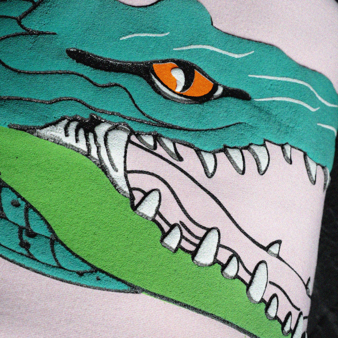 Jenzy Rich Alligator Puffed Print Premium Sweatshirt (Unisex)