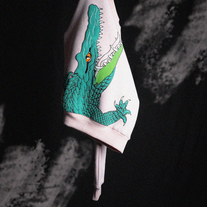 Jenzy Rich Alligator Puffed Print Premium Sweatshirt (Unisex)