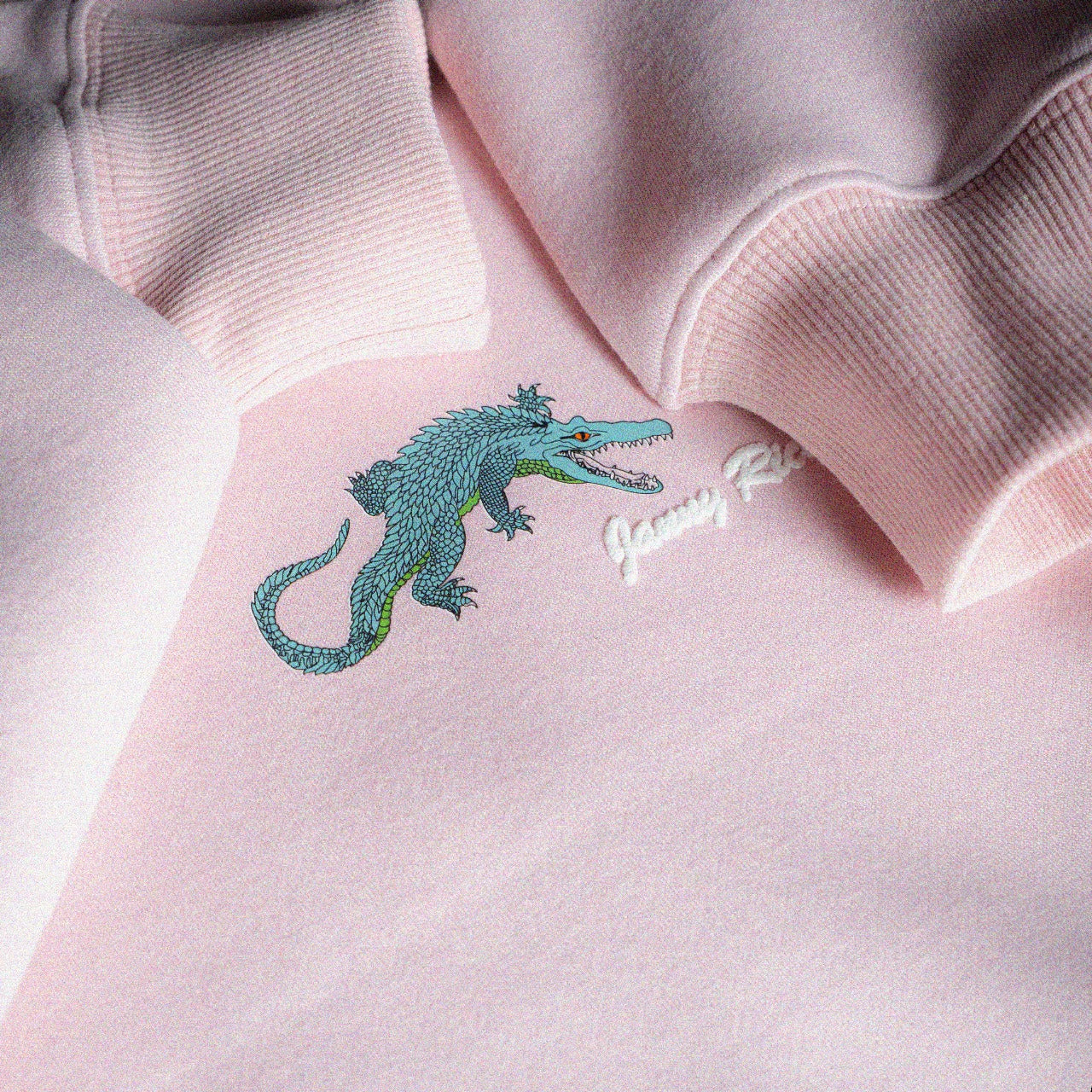 Jenzy Rich Alligator Puffed Print Premium Sweatshirt (Unisex)