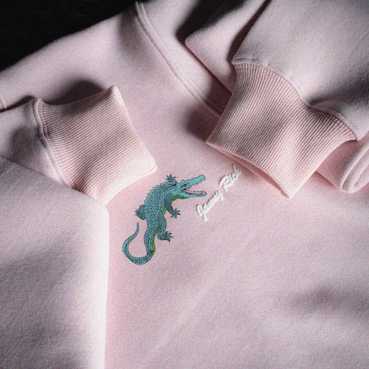 Jenzy Rich Alligator Puffed Print Premium Sweatshirt (Unisex)