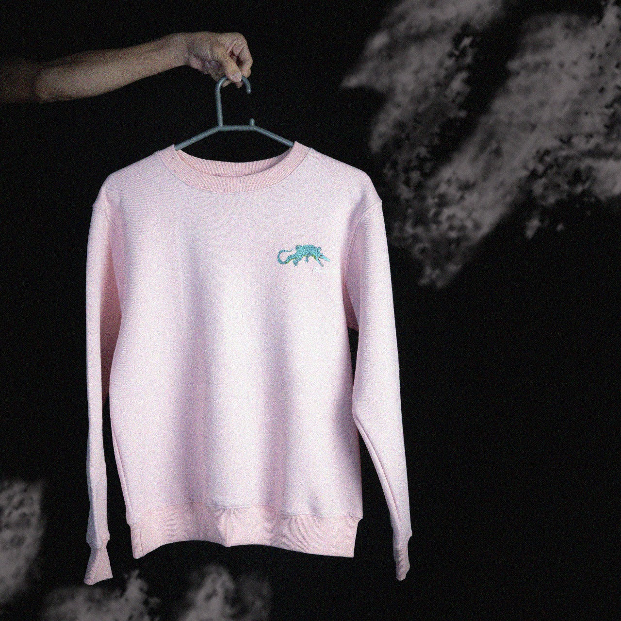 Jenzy Rich Alligator Puffed Print Premium Sweatshirt (Unisex)