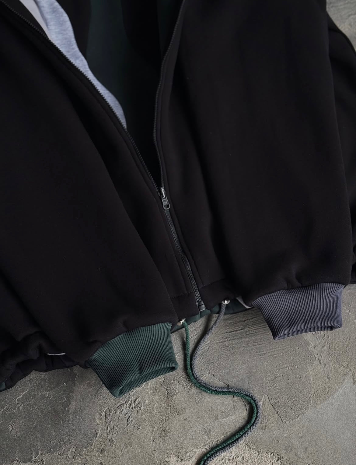 Light Blue Waves Dual Sided Multi Shade Premium Hoodie (Unisex)