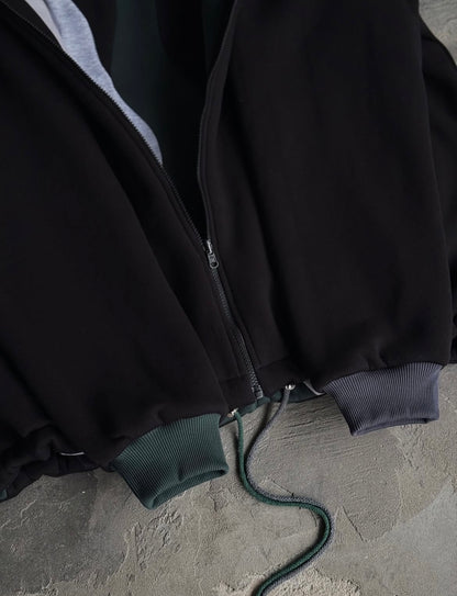 Light Blue Waves Dual Sided Multi Shade Premium Hoodie (Unisex)